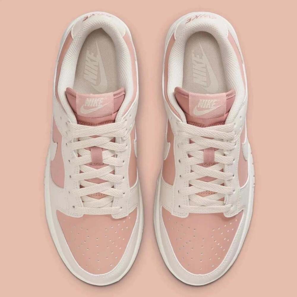 Nike Dunk Low Particle Pink Rosewood Women’s Sneakers – Size 11